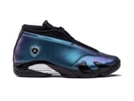 The Air Jordan 14 Retro "Love Letter" sneakers (Image via StockX)